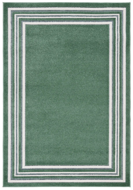 Safavieh Cabana 4'-0" x 6'-0" Rug in Green / Ivory