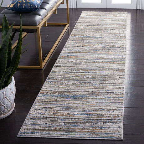 Safavieh Bel Air 2'-3" x 9'-0" Rug in Beige / Grey
