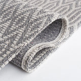 Safavieh Martha Stewart 5'-0" x 7'-0" Rug in Anthracite / Light Grey