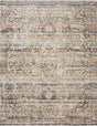 Loloi Theia The-03 Taupe/Multi Rug - main flat