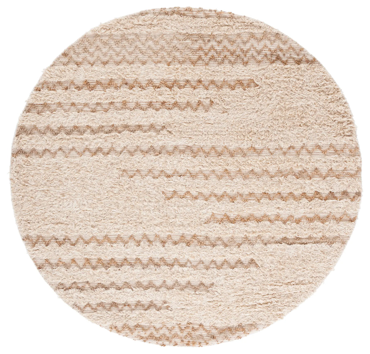 Safavieh Natura 6'-0" x 6'-0" Rug in Beige / Natural
