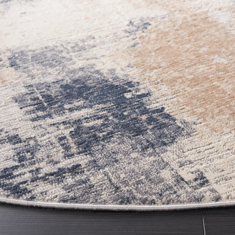 Safavieh Vogue 6'-7" x 6'-7" Rug in Beige / Blue