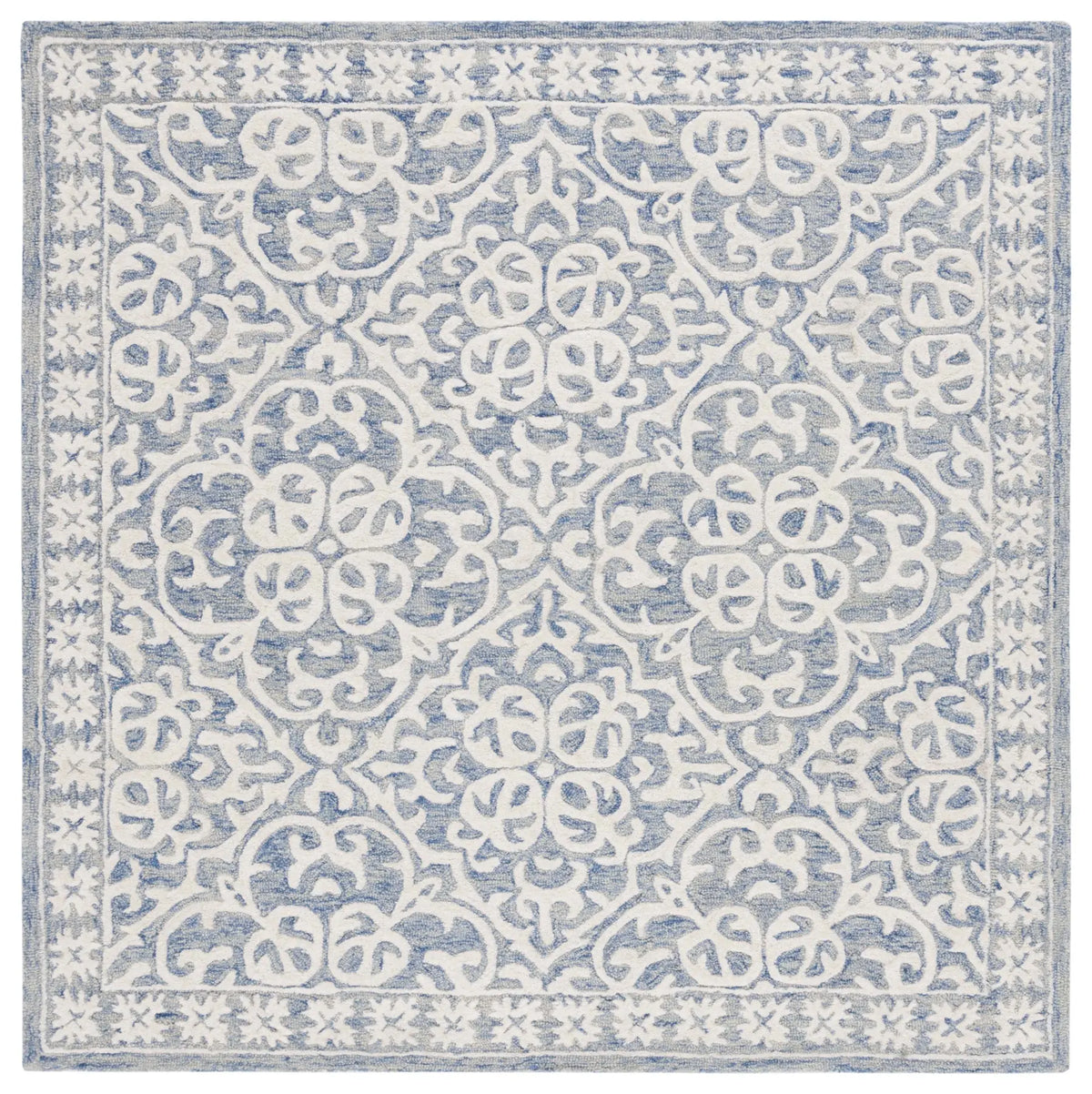 Safavieh Metro 6'-0" x 6'-0" Rug in Blue / Ivory