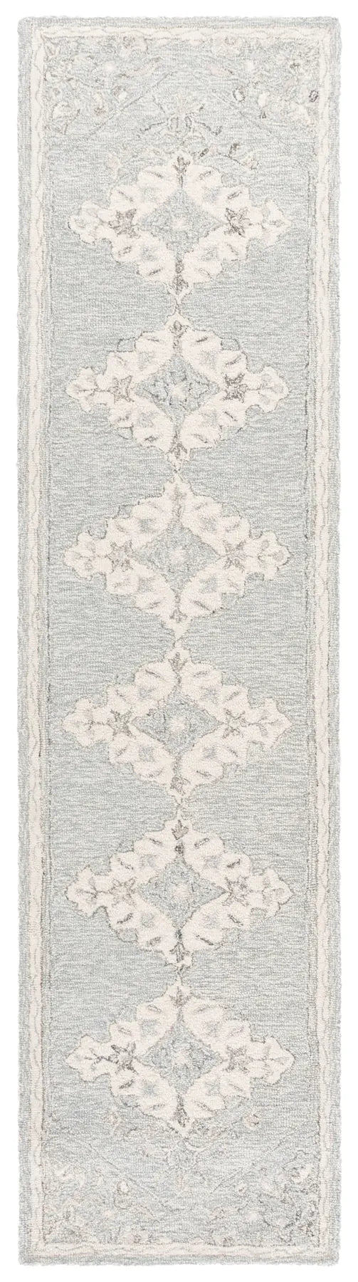 Safavieh Metro 2'-3" x 9'-0" Rug in Grey / Ivory