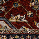 Oriental Weavers Sphinx Aberdeen 4151R Red/ Blue Rugs - room scene 2