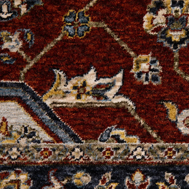 Oriental Weavers Sphinx Aberdeen 4151R Red/ Blue Rugs - room scene 2