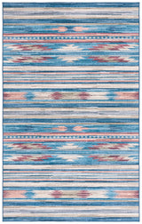 Safavieh Arizona 4'-0" x 6'-0" Rug in Blue / Rust