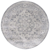 Safavieh Brentwood 6'-7" x 6'-7" Rug in Grey / Light Grey