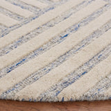 Safavieh Metro 6'-0" x 6'-0" Rug in Blue / Ivory