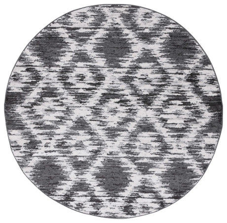 Safavieh Adirondack 6'-0" x 6'-0" Rug in Charcoal / Ivory