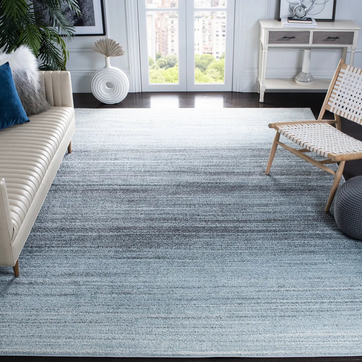 Safavieh Adirondack 10'-0" x 14'-0" Rug in Grey / Light Grey