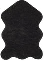 Safavieh Sheep Shag 2'-0" x 3'-0" Rug in Charcoal