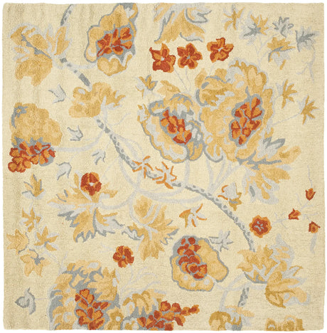 Safavieh Blossom 6'-0" x 6'-0" Rug in Beige / Multi