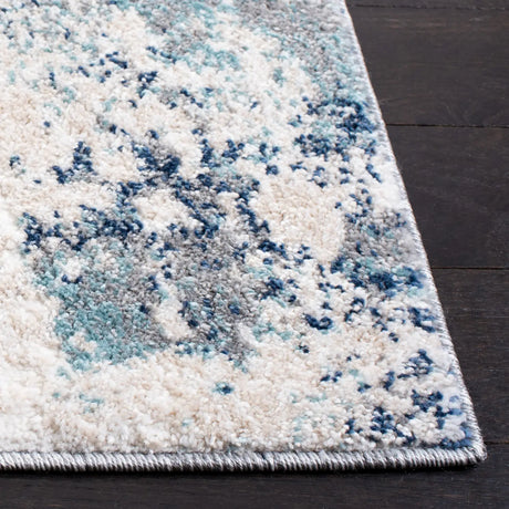 Safavieh Aston 4'-0" x 6'-0" Rug in Ivory / Blue