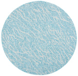 Safavieh Courtyard 6'-7" x 6'-7" Rug in Aqua / Grey