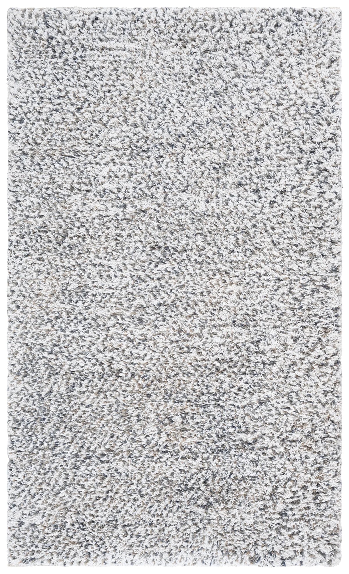 Safavieh Berber 3'-0" x 5'-0" Rug in Ivory / Dark Grey
