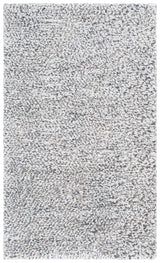 Safavieh Berber 3'-0" x 5'-0" Rug in Ivory / Dark Grey