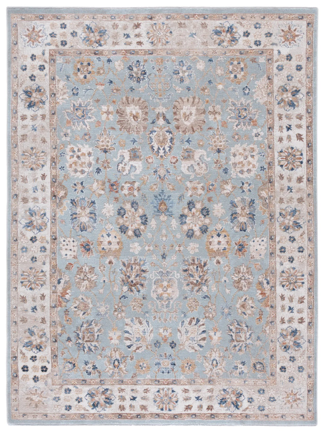 Safavieh Ellwood 4'-0" x 6'-0" Rug in Light Blue / Beige