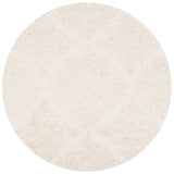 Safavieh Abstract 6'-0" x 6'-0" Rug in Ivory / Beige