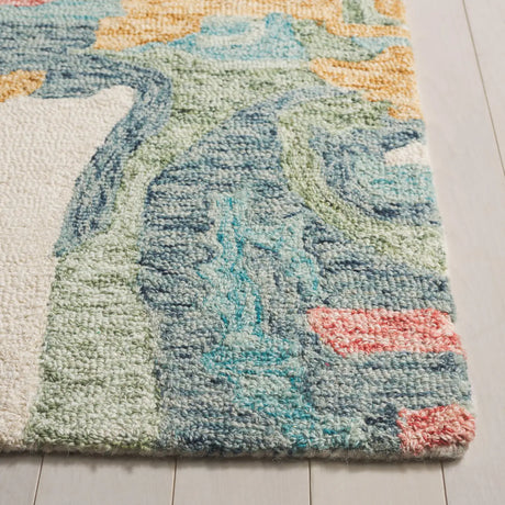 Safavieh Jardin 4'-0" x 6'-0" Rug in Ivory / Pink