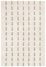 Safavieh Casablanca 4'-0" x 6'-0" Rug in Grey / Ivory