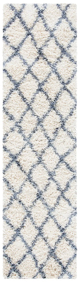 Safavieh Venus Shag 600 2'-2" x 8'-0" Rug in Ivory / Grey