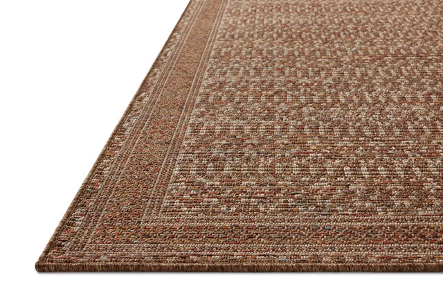 Loloi Merrick Mer-08 Natural/Fiesta Rug - rug corner