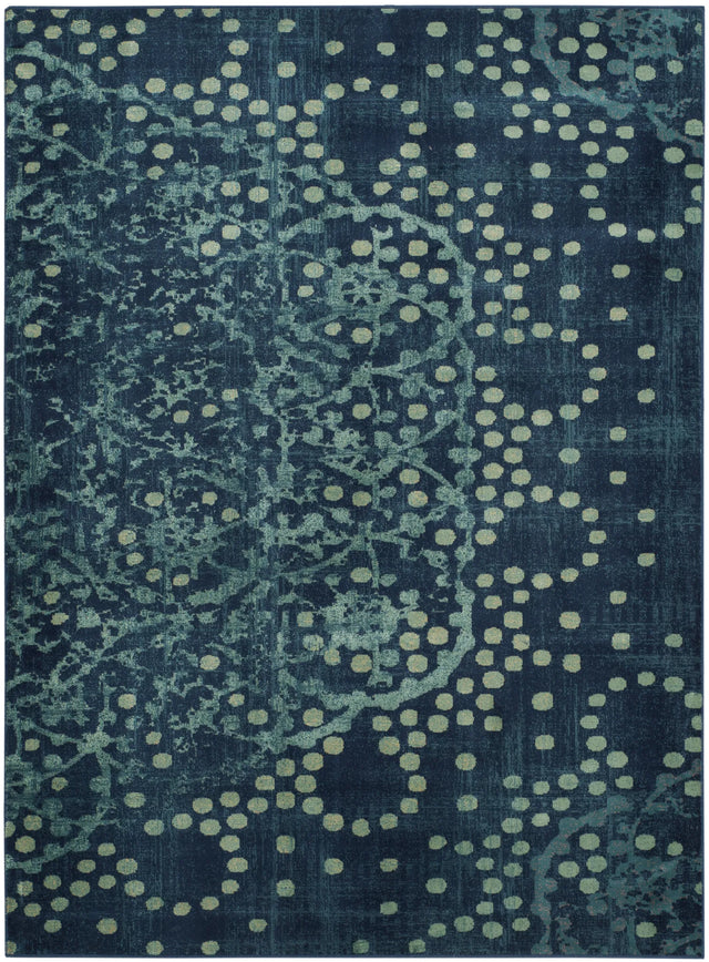 Safavieh Constellation Vintage 4'-0" x 5'-7" Rug in Blue / Multi