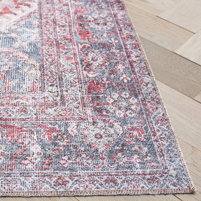 Safavieh Vintage Serapi 600 6'-0" x 9'-0" Rug in Red Orange / Blue