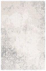 Safavieh Ebony 4'-0" x 6'-0" Rug in Silver / Ivory
