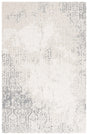 Safavieh Ebony 4'-0" x 6'-0" Rug in Silver / Ivory