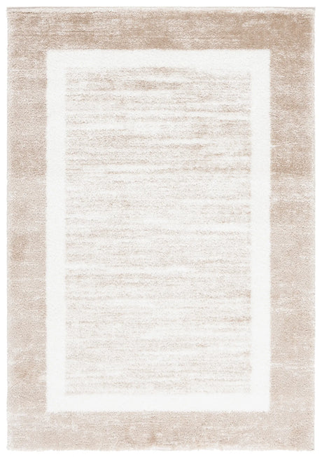Safavieh Tahoe Shag 4'-0" x 6'-0" Rug in Gold / Ivory