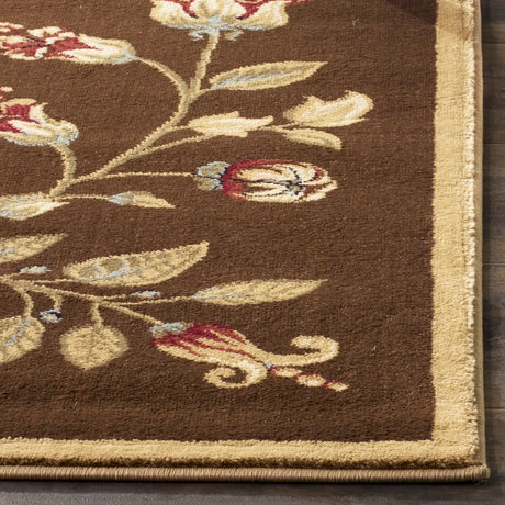 Safavieh Lyndhurst 5'-3" x 7'-6" Rug in Brown / Multi