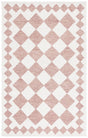 Safavieh Ebony 4'-0" x 6'-0" Rug in Pink / Ivory