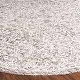 Safavieh Ebony 6'-0" x 6'-0" Rug in Brown / Ivory