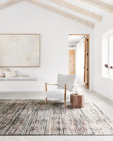 Loloi Theia The-08 Grey/Multi Rug - room scene 1