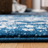 Safavieh Amsterdam 4'-0" x 6'-0" Rug in Navy / Turquoise