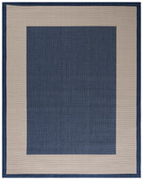Safavieh Courtyard 10'-0" x 14'-0" Rug in Navy / Beige