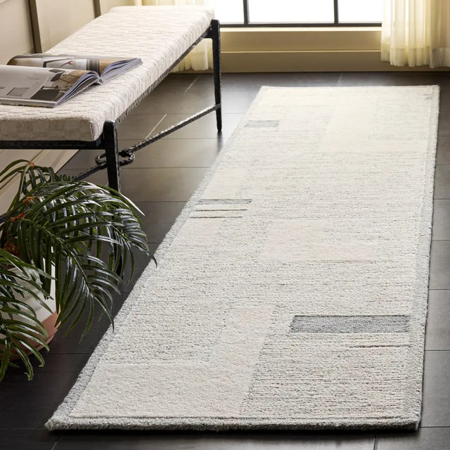 Safavieh Harvest 2'-3" x 8'-0" Rug in Grey / Ivory
