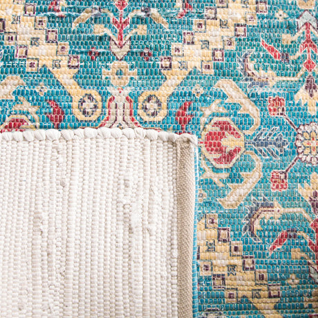 Safavieh Saffron 4'-0" x 6'-0" Rug in Navy / Creme