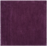 Safavieh Santa Monica Shag 6'-7" x 6'-7" Rug in Purple