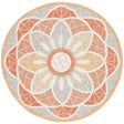 Safavieh Novelty 5'-0" x 5'-0" Rug in Grey / Gold
