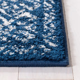 Safavieh Tulum 4'-0" x 6'-0" Rug in Navy / Ivory