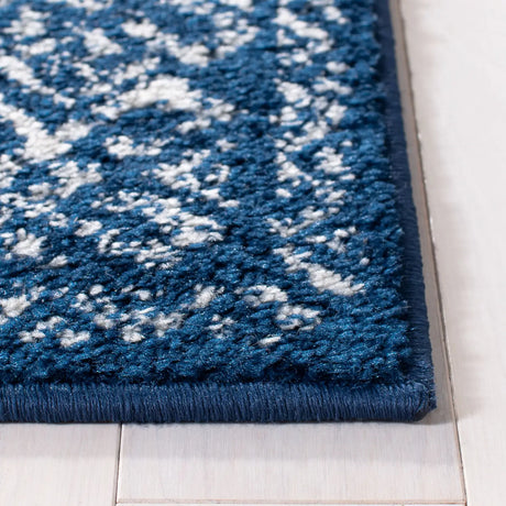 Safavieh Tulum 4'-0" x 6'-0" Rug in Navy / Ivory