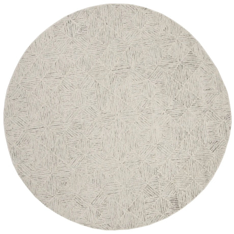 Safavieh Abstract 6'-0" x 6'-0" Rug in Ivory / Light Blue