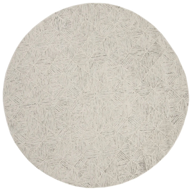 Safavieh Abstract 6'-0" x 6'-0" Rug in Ivory / Light Blue
