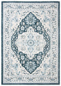 Safavieh Isabella 4'-0" x 6'-0" Rug in Navy / Creme