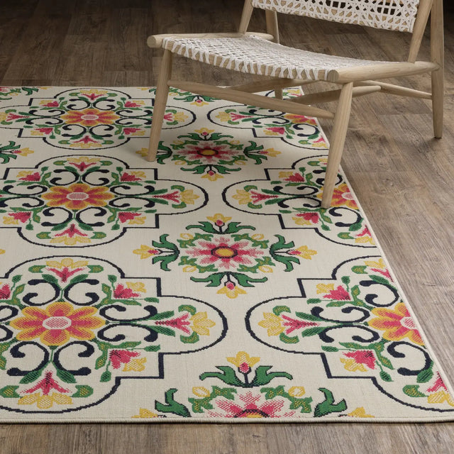 Oriental Weavers Sphinx Havana HAV04 Multi Rugs - angle/detail