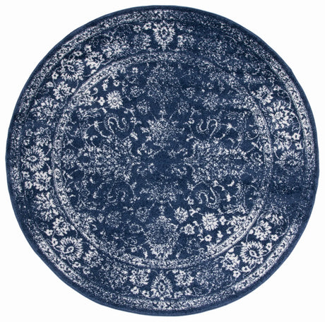 Safavieh Adirondack 5'-0" x 5'-0" Rug in Navy / Ivory