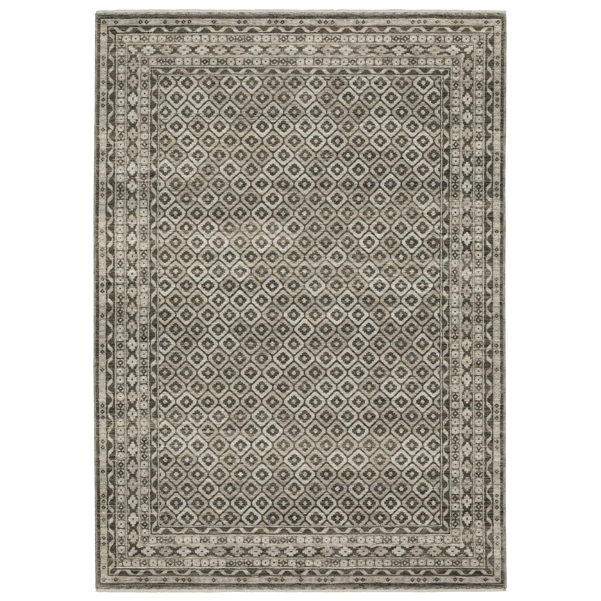 Oriental Weavers Sphinx Chamberlain CH03B Black Rugs - main flat